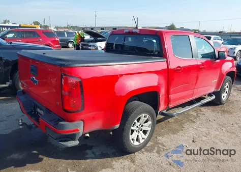 2017 Chevrolet Colorado Lt из США, поврежденный, VIN 1GCGSCEN5H1249012